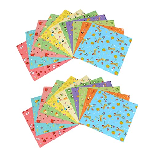 Holibanna 2Packungen Einseitig Bedrucktes Origami Papier mit Blättern Fruchtmustern für DIY Bastelprojekte und Schulaktivitäten für Erwachsene Holibanna 2Packungen Einseitig Bedrucktes Origami Papier mit Blättern Fruchtmustern für DIY Bastelprojekte und Schulaktivitäten für Erwachsene von Holibanna
