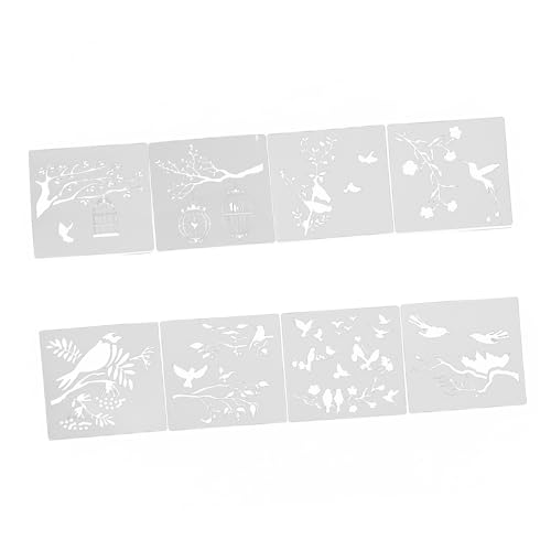 Holibanna 2Sätze DIY Malerei Schablonen Vorlagen für Erwachsene Wiederverwendbare Schablonen für Scrapbooking Handwerksprojekte und Dekorationen von Holibanna