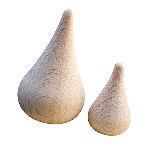 Holibanna 2Stücke DIY Buchenmodell Wassertröpfchen Teiliges für Unbemalte Holzfiguren für Bastelprojekte Langlebig und Leicht zu Gestalten für Handwerk Holibanna 2Stücke DIY Buchenmodell Wassertröpfchen Teiliges für Unbemalte Holzfiguren für Bastelprojekte Langlebig und Leicht zu Gestalten für Handwerk von Holibanna