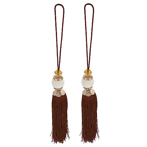 Holibanna 2Stücke Hängende Quasten Exquisite Quaste Dekoration Für DIY Projekte Für Vorhänge Tischdecken Und Wohnkultur Handgefertigte Troddel Vielseitiges Zubehör Holibanna 2Stücke Hängende Quasten Exquisite Quaste Dekoration Für DIY Projekte Für Vorhänge Tischdecken Und Wohnkultur Handgefertigte Troddel Vielseitiges Zubehör von Holibanna
