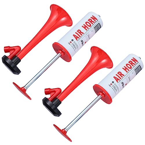 Holibanna 2Stücke Handpumpen Lufthorn Für Sportveranstaltungen Air Horn Für Fußballspiele Partys Und Festivals Ereignisse Noisemaker Mit Geräuschpegel Kompakt Und Leicht von Holibanna