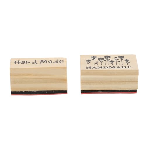 Holibanna 2Stücke Holzstempel für DIY Handwerk Vintage Design für Scrapbooking Kartenbasteln Dekoration und Kindergeburtstagsgeschenke Leicht und Tragbar Holibanna 2Stücke Holzstempel für DIY Handwerk Vintage Design für Scrapbooking Kartenbasteln Dekoration und Kindergeburtstagsgeschenke Leicht und Tragbar von Holibanna