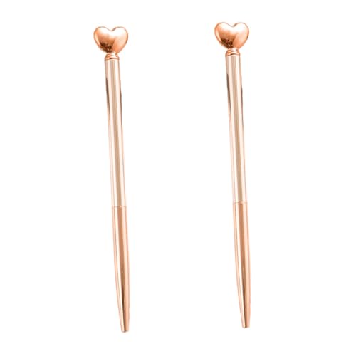 Holibanna 2Stücke Kreativer Kugelschreiber Aus Roségold Langlebige Schreibwaren Für Studenten Und Büro Für Besondere Anlässe Holibanna 2Stücke Kreativer Kugelschreiber Aus Roségold Langlebige Schreibwaren Für Studenten Und Büro Für Besondere Anlässe von Holibanna