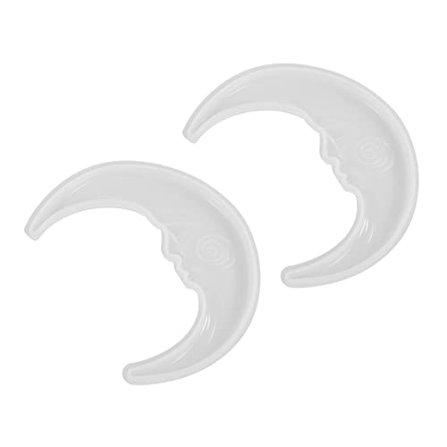 Holibanna 2Stücke Mondförmige Silikonform Für DIY Spiegel Spiegel Gießform Wiederverwendbar Und Langlebig Für Wanddekoration Und Persönliche Holibanna 2Stücke Mondförmige Silikonform Für DIY Spiegel Spiegel Gießform Wiederverwendbar Und Langlebig Für Wanddekoration Und Persönliche von Holibanna