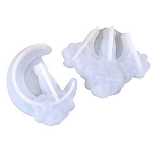 Holibanna 2Stücke Silikonform für Mondkatzen und Sternenkatzen Epoxidharz Gussform für DIY Anhänger Langlebig für Kreative Schmuckherstellung Holibanna 2Stücke Silikonform für Mondkatzen und Sternenkatzen Epoxidharz Gussform für DIY Anhänger Langlebig für Kreative Schmuckherstellung von Holibanna