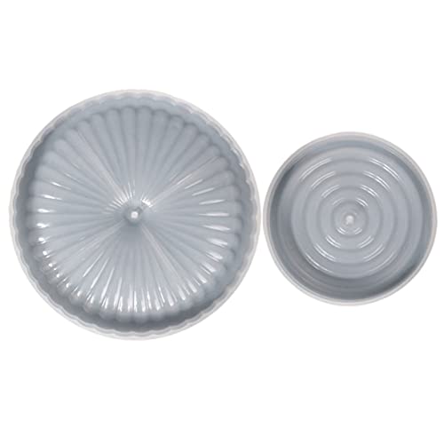 Holibanna 2Stücke Silikonform für Weihrauchstabschalen DIY Epoxidharz Gießform für Handwerk Flexible und Langlebige Silikonform für Kreative Projekte Geeignet für Bastelarbeiten von Holibanna