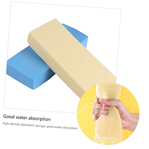 Holibanna 2Stücke Synthetische Künstler Schwämme Wasserabsorbierende Bastelschwämme für Malerei Kunsthandwerk und Mehr und Hygienisch von Holibanna
