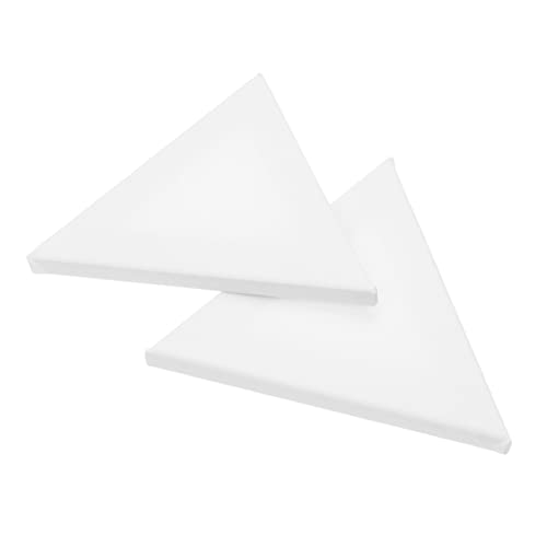 Holibanna 2Stücke Unregelmäßiges Malbrett Dreieckige für Künstler Hochwertiges Zeichenbrett für DIY Projekte und Malerei für Studenten von Holibanna