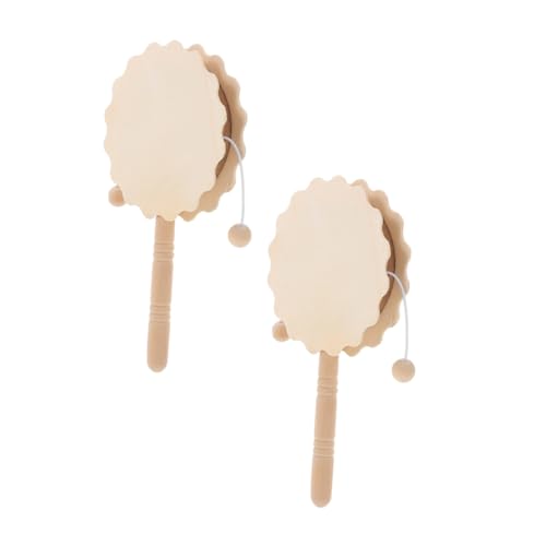 Holibanna 2Stücke Unvollendete Holz Rassel Trommel für DIY Malerei Holz Handbemalte Rasseltrommel Bastelmaterial für Spaß und Freude Holibanna 2Stücke Unvollendete Holz Rassel Trommel für DIY Malerei Holz Handbemalte Rasseltrommel Bastelmaterial für Spaß und Freude von Holibanna