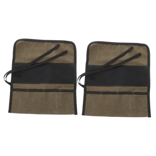 Holibanna 2Stücke Werkzeugrolltaschen Multifunktionale Aufbewahrung für Elektroinstallation Langlebige Canvas für Schraubenschlüssel Zangen Holibanna 2Stücke Werkzeugrolltaschen Multifunktionale Aufbewahrung für Elektroinstallation Langlebige Canvas für Schraubenschlüssel Zangen von Holibanna