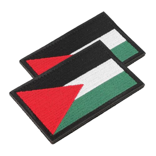 Holibanna 2pcs Palästina Gestickte Patches Palästine Flagge Uniform Für Rucksäcke Kleidungsreisen Und Alltägliche Verschleiß Holibanna 2pcs Palästina Gestickte Patches Palästine Flagge Uniform Für Rucksäcke Kleidungsreisen Und Alltägliche Verschleiß von Holibanna