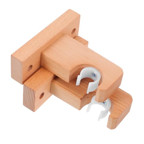 Holibanna 2stücke Doppelte Vorhangstangenhalterungen Aus Holz Schwerlast Gardinenstangen-träger Für Deckenmontage Geeignet Für Wohnzimmer Schlafzimmer Küche Einfache Montage Robustes Holibanna 2stücke Doppelte Vorhangstangenhalterungen Aus Holz Schwerlast Gardinenstangen-träger Für Deckenmontage Geeignet Für Wohnzimmer Schlafzimmer Küche Einfache Montage Robustes von Holibanna