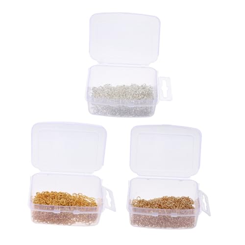 Holibanna 3 Boxen Kettenverlängerung Boxen mit Goldenen Armband und Halskettenerweiterungen Lange Ketten für Diy Schmuckherstellung für Kreative Projekte von Holibanna