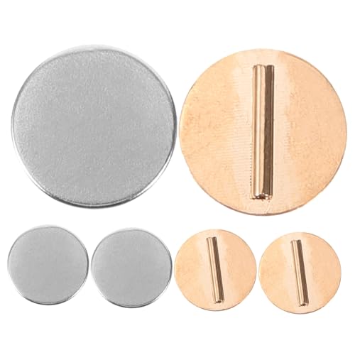 Holibanna 3 Paar Broschen Magnetschnallenstifte Magnetbrosche Für Miniaturen Broschenzubehör Magnetbrosche Pinschnalle Mini Pin Broschenkonverter Pinrückenhalter Kleiner Schlüssel von Holibanna