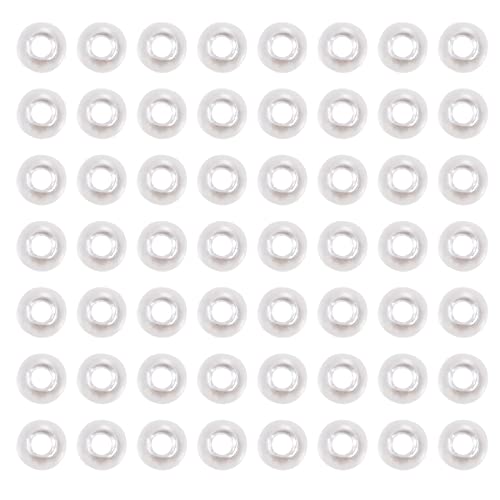 Holibanna 3 Sätze Diy Faux Pearl Beads Runde Kunstperlen mit Großen Löchern für Schmuckherstellung Armbänder Hochzeitsdeko und Bastelprojekte für Kreative von Holibanna
