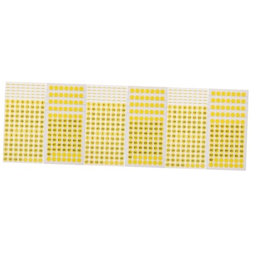 Holibanna 3 Sätze Nummernaufkleber Kleine Aufkleber Etiketten Farbig Kleine Etikettenaufkleber Aufkleber Nach Nummer Tagesetiketten Kreis Zahlen Yellow Kupferplattenaufkleber 10 Blätter * 3 Holibanna 3 Sätze Nummernaufkleber Kleine Aufkleber Etiketten Farbig Kleine Etikettenaufkleber Aufkleber Nach Nummer Tagesetiketten Kreis Zahlen Yellow Kupferplattenaufkleber 10 Blätter * 3 von Holibanna