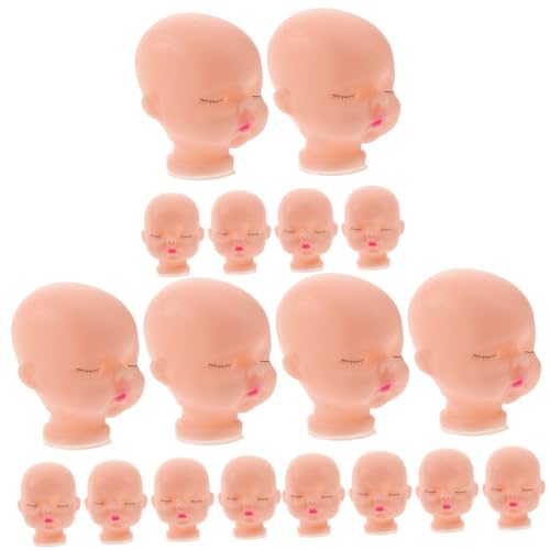 Holibanna 3 Sätze Puppenkopfschlüsselkette Mini Machen Teile Klein Realistisch Herstellung Puppenkopf Zum Basteln Puppenköpfe Aus Kunststoff Puppenköpfe Zum Basteln Vinyl 10 Stück * 3 von Holibanna