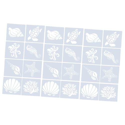 Holibanna 3 Sätze Schablonen Für Meeresbewohner Wiederverwendbare Malvorlagen Für Diy Und Heimdekoration Bastelzubehör Mit Verschiedenen Tiermotiven 16 Stück * 3 Holibanna 3 Sätze Schablonen Für Meeresbewohner Wiederverwendbare Malvorlagen Für Diy Und Heimdekoration Bastelzubehör Mit Verschiedenen Tiermotiven 16 Stück * 3 von Holibanna