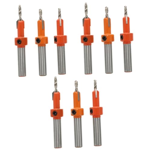 Holibanna 3 Sätze Senkbohrer Versenken Fase Kernbohrer Holzbearbeitung Couontersinks Bohren Holz Bohrkork Lochbohrer Schlagbohrer Hochgeschwindigkeitsstahl Orange 3 Stück * 3 Holibanna 3 Sätze Senkbohrer Versenken Fase Kernbohrer Holzbearbeitung Couontersinks Bohren Holz Bohrkork Lochbohrer Schlagbohrer Hochgeschwindigkeitsstahl Orange 3 Stück * 3 von Holibanna