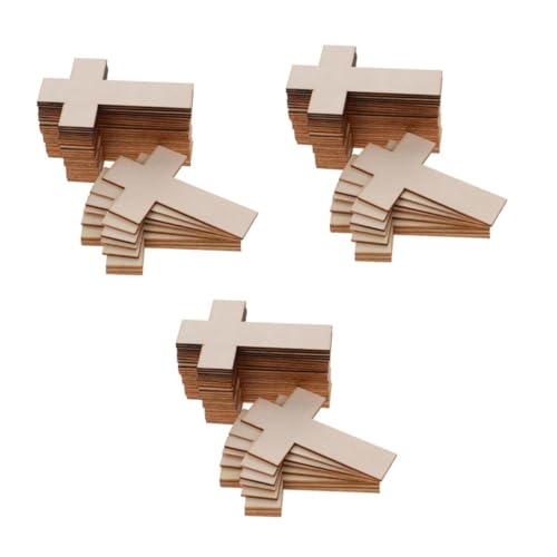Holibanna 3 Sätze Zeichenwerkzeuge Für Kleine Holzkreuze Unfertige Holzspäne Zum Selbermachen Wohnkultur Ausschnitte Handwerk Holzrohlinge Hölzern 30 Stück * 3 von Holibanna