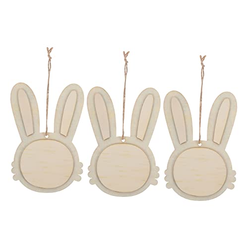 Holibanna 3 Stück Kaninchen hängende Holzverzierung Hasen Dekorationen gemacht Plüschkaninchen beflockter Hase Partydekorationszubehör Hasengeburtstagsdekoration Holibanna 3 Stück Kaninchen hängende Holzverzierung Hasen Dekorationen gemacht Plüschkaninchen beflockter Hase Partydekorationszubehör Hasengeburtstagsdekoration von Holibanna