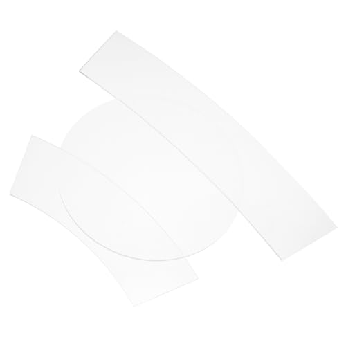 Holibanna 3 Stück Näherabende Nähvorlagen Nicht -skid -quilt -herrscher Keilherrscher Nähen Quilt-werkzeuge Bügellineal Quiltlineal Klares Lineal Zum Nähen Nähmesswerkzeuge Acryl Transparent von Holibanna