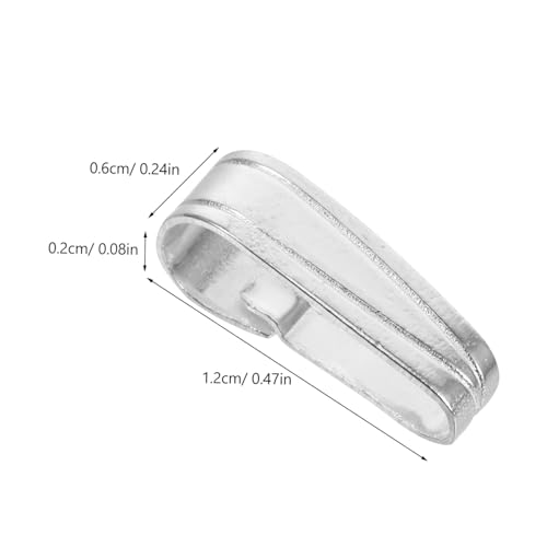Holibanna 3 Stück Silberne Kettenverschlüsse für Schmuckherstellung Praktische Clips für Anhänger Diy und Armbänder für Bastelprojekte und Schnelle Reparaturen Holibanna 3 Stück Silberne Kettenverschlüsse für Schmuckherstellung Praktische Clips für Anhänger Diy und Armbänder für Bastelprojekte und Schnelle Reparaturen von Holibanna