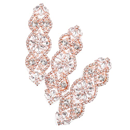 Holibanna 3 Stück Strass Aufkleber Taillensiegel Flicken Stickerei Flicken Für Kleidung Gestickte Applikationen Nähen Stickerei Flicken Dekorative Rücken Flicken Roségold Holibanna 3 Stück Strass Aufkleber Taillensiegel Flicken Stickerei Flicken Für Kleidung Gestickte Applikationen Nähen Stickerei Flicken Dekorative Rücken Flicken Roségold von Holibanna