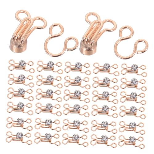 Holibanna 30 Sätze Metall Haken und Ösen mit Strass Unsichtbare Nähverschluss Sets für Bhs Hosen Röcke Kleider Robuste Vielseitige Nähverschlüsse für Diy Kleidung und Reparaturen Holibanna 30 Sätze Metall Haken und Ösen mit Strass Unsichtbare Nähverschluss Sets für Bhs Hosen Röcke Kleider Robuste Vielseitige Nähverschlüsse für Diy Kleidung und Reparaturen von Holibanna