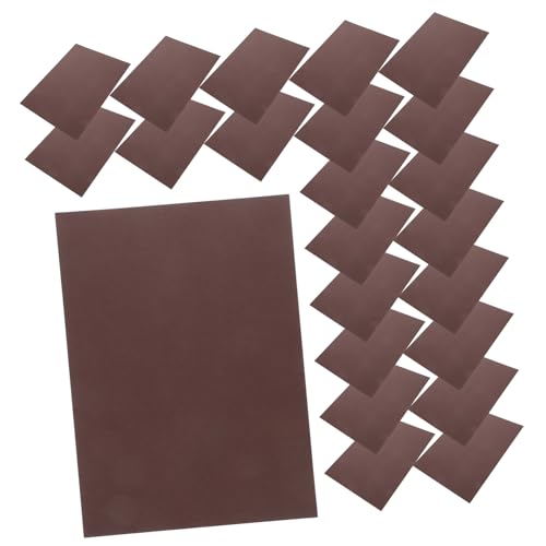 Holibanna 30 Stück Handbemalter Karton Bastelkarton Zeichenpapier Farbiges Papier Handgeschöpftes Papier Kartonpapier Kartenpapier Farbiger Karton Handgeschöpftes Papier Kaffee von Holibanna
