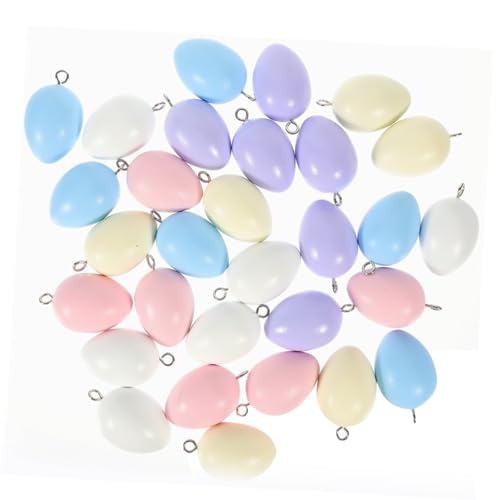 Holibanna 30 Stück Holzperlen Ostern Eierförmige Holzperlen Anhänger für DIY Dekoration Rustikale Eierperlen für Wohnaccessoires Ostergeschenk für Bastelprojekte Holibanna 30 Stück Holzperlen Ostern Eierförmige Holzperlen Anhänger für DIY Dekoration Rustikale Eierperlen für Wohnaccessoires Ostergeschenk für Bastelprojekte von Holibanna