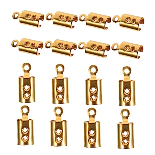 Holibanna 30 Stück Lederband Clip Armbänder Verschlüsse Halskettenverschluss Schmuckzubehör Verschluss Für Halskette Schnallen Für Armband Schmuckkonverter Schnallen Für Halskette von Holibanna