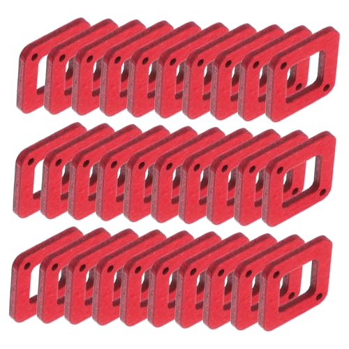 Holibanna 30 Stück Teiliges DIY Ohrschmuck mit Minimalistischen Hohlen Quadratischen Holzanhängern Handgefertigte Ohrring Zubehör für Frauen Vielseitige Schmuckherstellung Moderne Holibanna 30 Stück Teiliges DIY Ohrschmuck mit Minimalistischen Hohlen Quadratischen Holzanhängern Handgefertigte Ohrring Zubehör für Frauen Vielseitige Schmuckherstellung Moderne von Holibanna