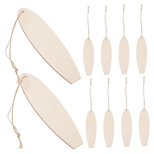 Holibanna 30 Stück Unvollendete Holzausschnitte Surfbrett für DIY Bastelarbeiten Küstenhängedekorationen Nautische Stranddekorationen Kinderprojekt für Wand und Raumdekoration Holibanna 30 Stück Unvollendete Holzausschnitte Surfbrett für DIY Bastelarbeiten Küstenhängedekorationen Nautische Stranddekorationen Kinderprojekt für Wand und Raumdekoration von Holibanna