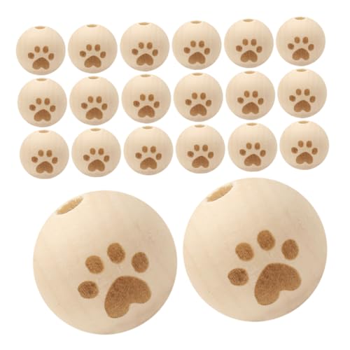 Holibanna 30 Stück Zubehör Für Holzperlen Diy Schmuckteile Handgemachte Runde Lose Perlen Handgefertigte Lose Perlen Natürliche Holzperlen Vintage Lose Perlen Kleine Holzperlen Bambus Beige Holibanna 30 Stück Zubehör Für Holzperlen Diy Schmuckteile Handgemachte Runde Lose Perlen Handgefertigte Lose Perlen Natürliche Holzperlen Vintage Lose Perlen Kleine Holzperlen Bambus Beige von Holibanna