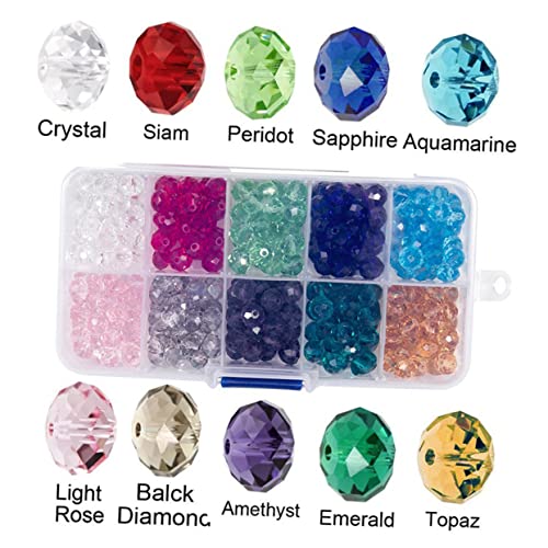 Holibanna 300 Stück Bunte Glasperlen Langlebige Schmuckperlen Zubehör zum Basteln von Armbändern und Halsketten DIY Schmuckherstellung Kreative Bastelperlen Holibanna 300 Stück Bunte Glasperlen Langlebige Schmuckperlen Zubehör zum Basteln von Armbändern und Halsketten DIY Schmuckherstellung Kreative Bastelperlen von Holibanna