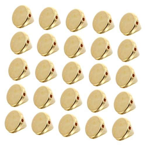 Holibanna 300 Stück Punk Stil Nieten Cone Spikes für Diy Bekleidungsaccessoires Handgenäht Goldfarben für Kreative Projekte und Designs von Holibanna
