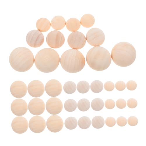 Holibanna 300 Stück Teiliges Halbrunde Holzperlen Natürliche Unbehandelte Holzkugeln für DIY Bastelprojekte Vielseitig für Dekoration und Lernaktivitäten Holibanna 300 Stück Teiliges Halbrunde Holzperlen Natürliche Unbehandelte Holzkugeln für DIY Bastelprojekte Vielseitig für Dekoration und Lernaktivitäten von Holibanna