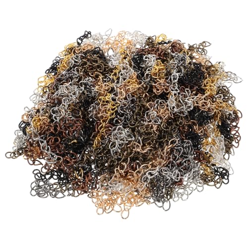 Holibanna 300 Stück Verlängerungsketten aus Robustem Lang Polierte Metallketten für DIY Schmuckherstellung Armband Halskettenverlängerung Vielseitig Einsetzbar und Dekorativ von Holibanna