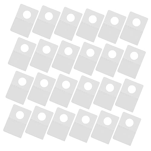 Holibanna 300 Stücke Transparenter Kunststoff Hängen Tabs Selbstklebende Wandlaschen Mit Runden Löchern Für Display Holibanna 300 Stücke Transparenter Kunststoff Hängen Tabs Selbstklebende Wandlaschen Mit Runden Löchern Für Display von Holibanna