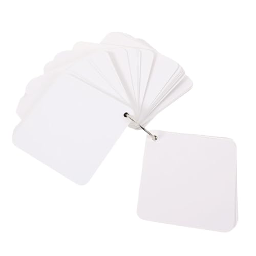 Holibanna 300Blätter Leere Karteikarten Blankokarten Für DIY Projekte Notizkarten Mit Ring Beschriften Und Kreativen Arbeiten von Holibanna