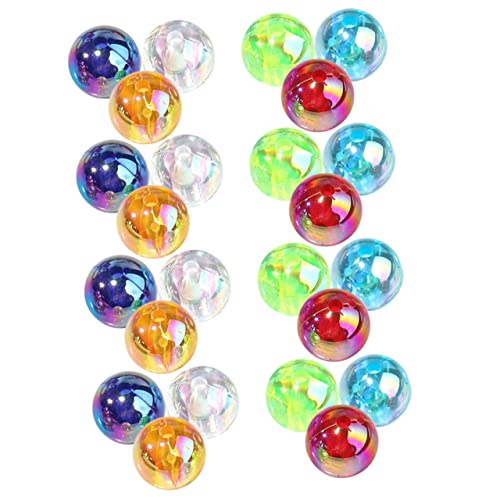 Holibanna 300Stücke Acrylperlen Runde DIY Schmuckperlen für Armbänder Bastelarbeiten Vielseitig Einsetzbar für Projekte und Kinderhandwerk von Holibanna