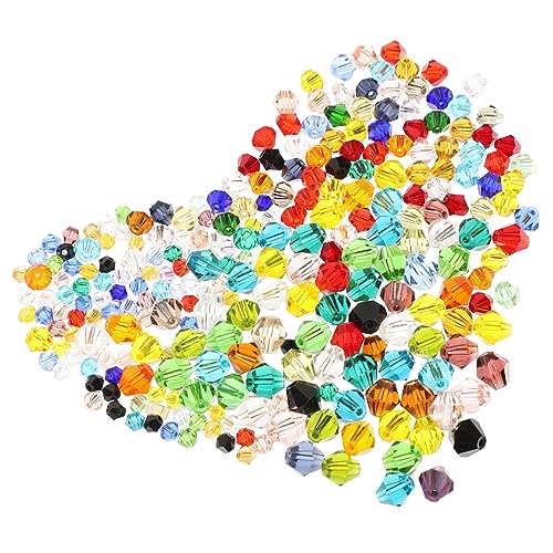 Holibanna 300Stücke Crystal Loose Beads DIY Bicons Craft Beading Supplies For Jewelry Making Bracelets Necklaces And Accessories von Holibanna