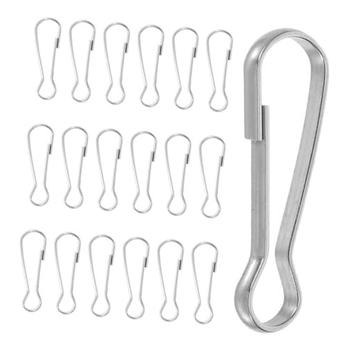 Holibanna 30Stücke Karabinerhaken Clips für DIY Bastelarbeiten Schlüsselanhänger Ausweise Bilderrahmen Vielseitig Einsetzbar Langlebig und Kreativ Gestalten Holibanna 30Stücke Karabinerhaken Clips für DIY Bastelarbeiten Schlüsselanhänger Ausweise Bilderrahmen Vielseitig Einsetzbar Langlebig und Kreativ Gestalten von Holibanna