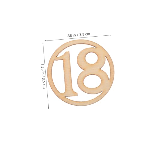 Holibanna 31 Stück Teiliges Holz Unbehandelte Holzstücke Runde Blanko Zahlenanhänger Für DIY Basteln Zählspielzeug Pädagogische Holzverzierungen Für Geburtstag Halloween Weihnachten Holibanna 31 Stück Teiliges Holz Unbehandelte Holzstücke Runde Blanko Zahlenanhänger Für DIY Basteln Zählspielzeug Pädagogische Holzverzierungen Für Geburtstag Halloween Weihnachten von Holibanna