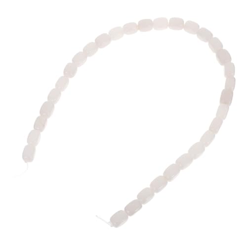 Holibanna 33 Stück Natürliche Steinperlen mit Geradem Unregelmäßige Rechteckform pro Strang Poliert für Einfaches Auffädeln für DIY Armband Halskettenperlen von Holibanna