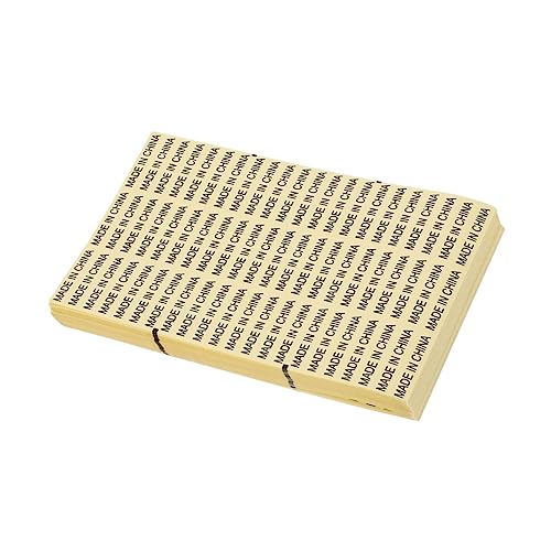 Holibanna 3500Stücke Wasserdichte für Herkunftsangaben Transparent China für Produkte und Verpackungen Selbstklebend Hochwertiges Pet Material von Holibanna