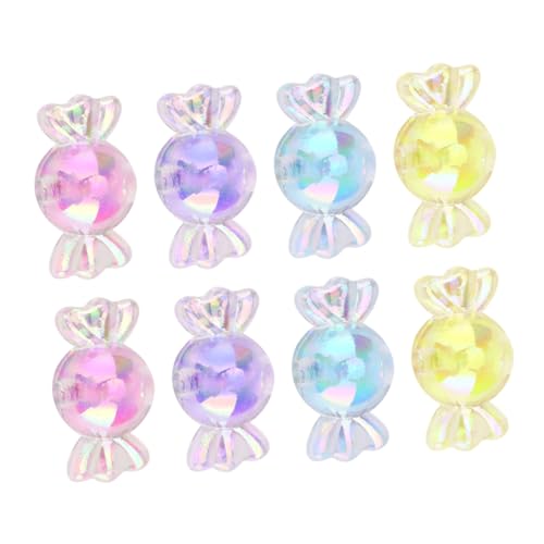 Holibanna 375 Stück Bunte Kleine Pentagramm Sternperlen aus Acryl Schmuckanhänger für DIY Armbänder und Halsketten Leichtes und Langlebiges Material für Kreative Schmuckherstellung von Holibanna