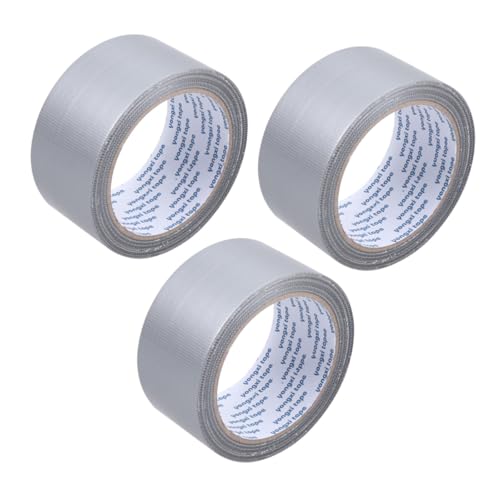 Holibanna 3Rollen Klebeband Einseitiges Gewebeklebeband für Teppichnähten Schwere Verpackungen und Hitzebeständig Vielseitig Einsetzbar für Reparaturen von Holibanna