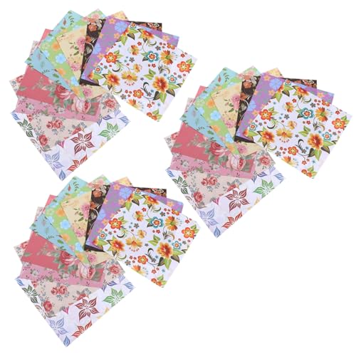 Holibanna 3Sätze DIY Origami Papier Doppelseitiges Farbenfrohes Bastelpapier für Kreative Kinderhandarbeiten Robust und Langlebig für Karten und Scrapbooking Holibanna 3Sätze DIY Origami Papier Doppelseitiges Farbenfrohes Bastelpapier für Kreative Kinderhandarbeiten Robust und Langlebig für Karten und Scrapbooking von Holibanna